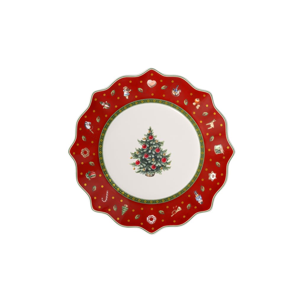 Villeroy & BochToy's Delight Breakfast Plate, Red