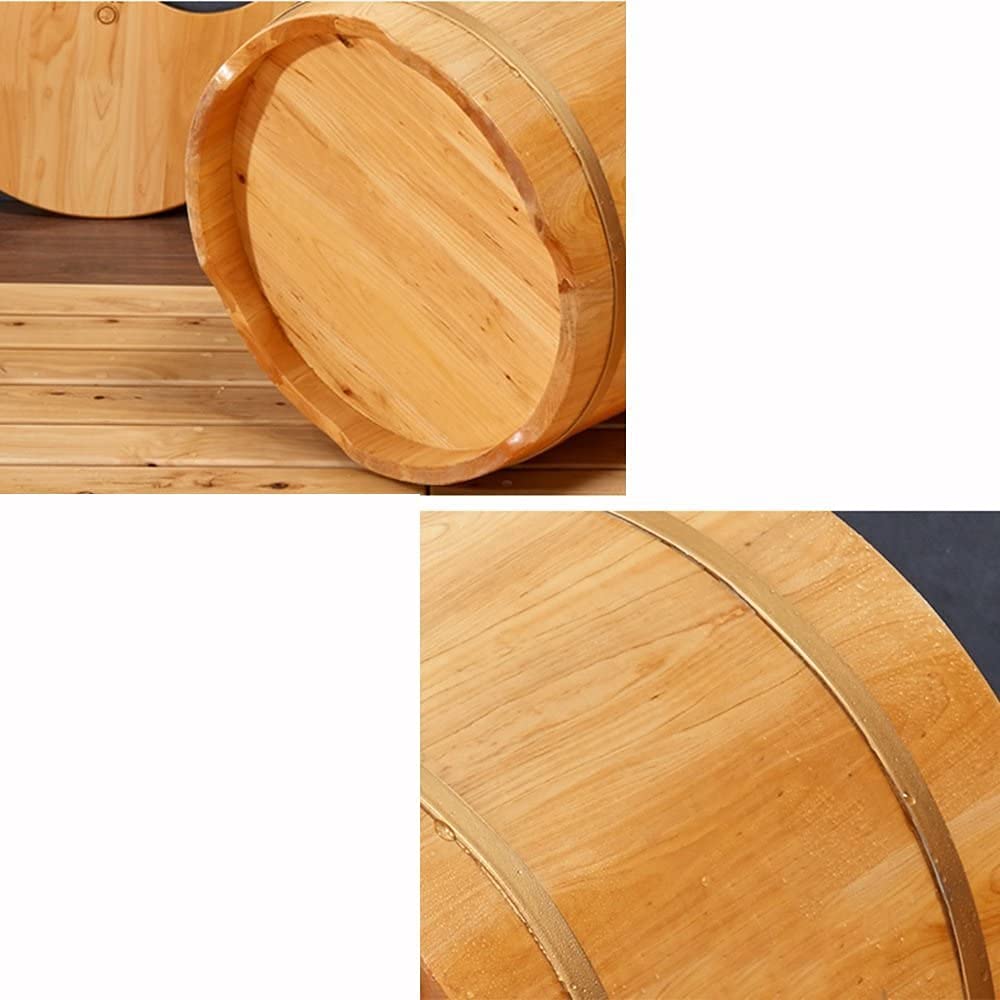 Fußbadewanne aus Holz, zur Reduzierung von Stress, agefass, Fußbad, Waschen der Wanne, Eimer, Spa, Haushalt
