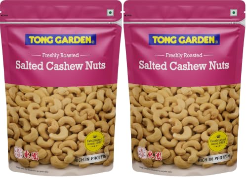 Image of Tong Garden Salted Cashewnut Pouch, 380g (Pack of 2)