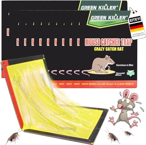 ⏳Spécial à durée limitée⏰Couverture domestique mono-tissée pour souris collante et piège solide🐁