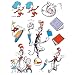 Eureka Classroom Window Clings - Cat in the Hat Characters