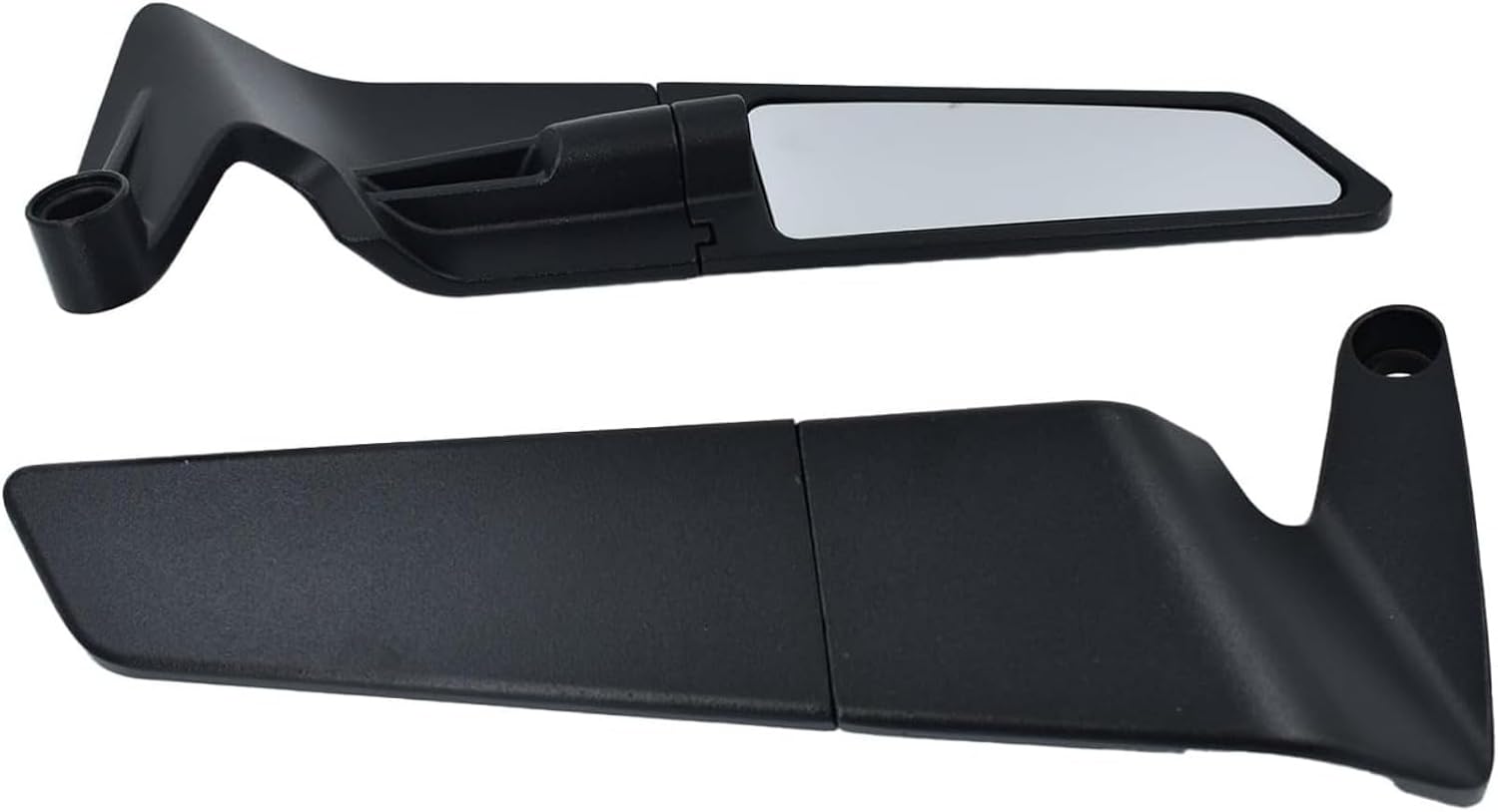 Motorcycle Rearview Mirrors, Adjustable Rotating Side Mirrors Compatible for Honda CBR300R/500R/600RR/1000RR, Kawasaki Ninja 300 400 650, Suzuki GSXR 600 750, Zx6r Yamaha, Ducati