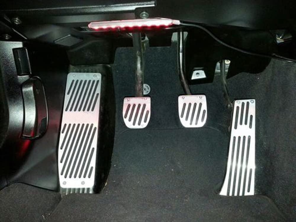 bmw 1 series pedals Car Brake Pedal Pads For 3 X1 E39 E46 E87 E90 E91 E92 Color:Rainbow color Milwaukee - Arbeitshandschuhe Schlagfest collection_Accessories Not fit AT and