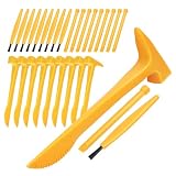 JOINPAYA 10 Set Excavation Tool Kit: Dino Fossils Dig Kit for Kids, Bulk Archaeology Dig Tools with Mini...