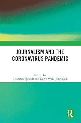 Journalism and the Coronavirus Pandemic book cover