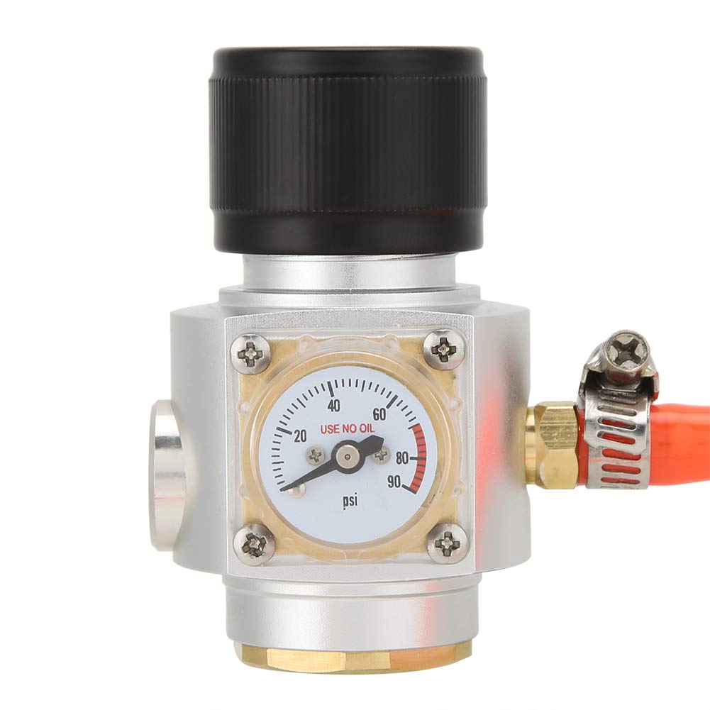 Cryfokt CO2 Gas Regulator with Adjustable Dial Scale and Hose for Easy