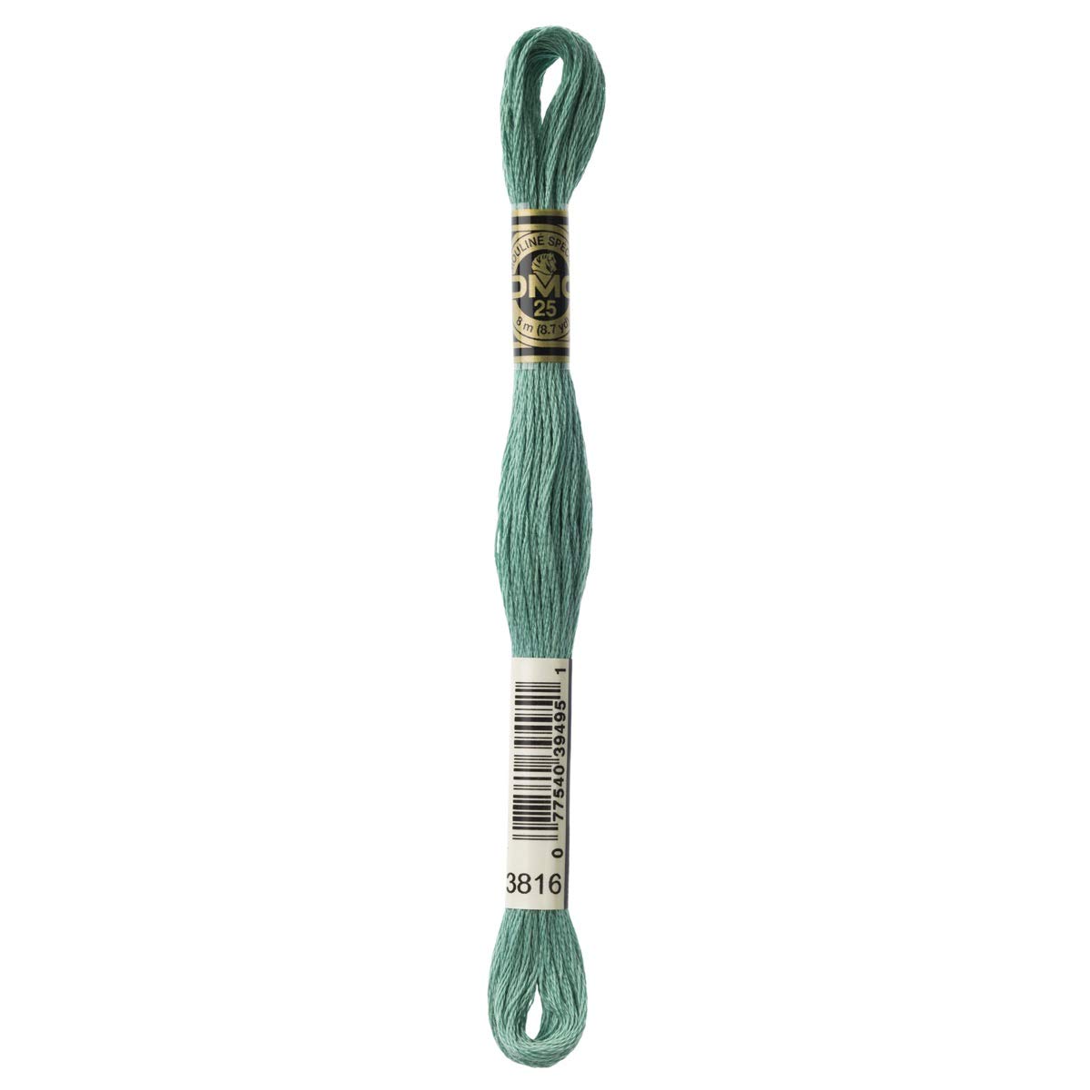 DMC Embroidery Floss Mouline Stranded Cotton Thread for Hand Embroidery and Sewing - Colour No: 3816-3 x 8m Skeins โ image 1