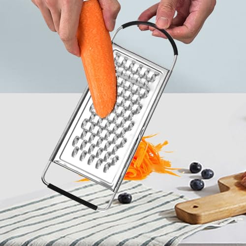 Rallador de Queso de Acero Inoxidable con Mango Antideslizante miniatura 4
