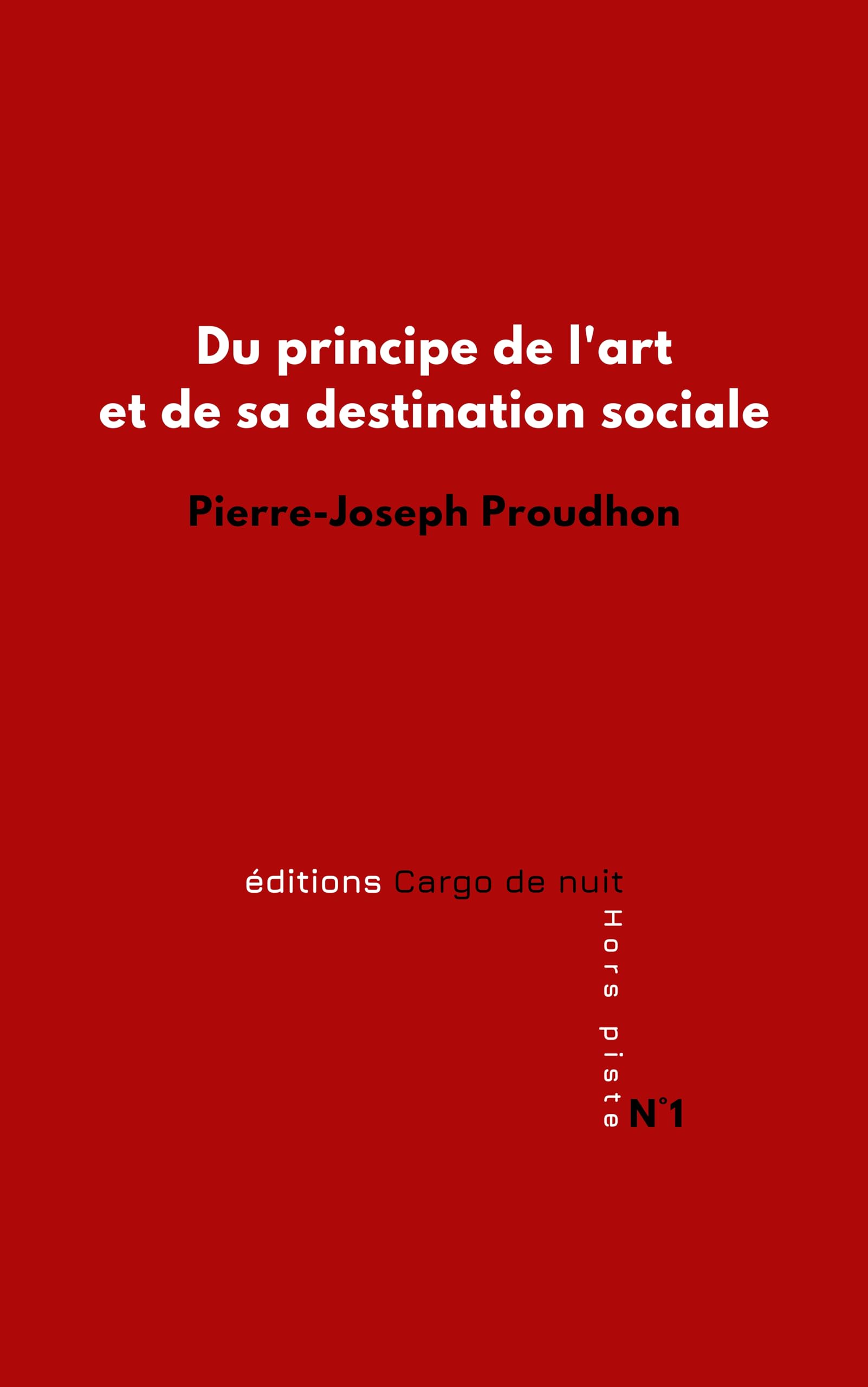 Du principe de l'art de Proudhon | Livre critique littéraire