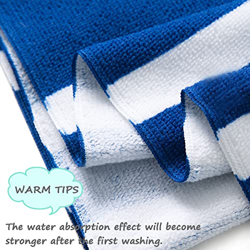 Image of NovForth Kids Beach Towel for Boys Girls, Hooded Bath Towel Wrap, Toddler Pool Towel with Hood
