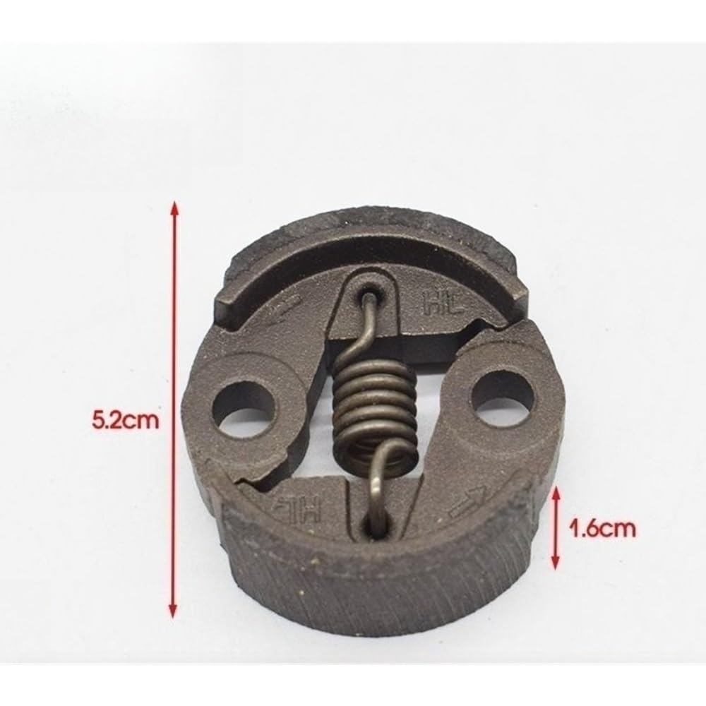 Embrague desbrozadora de 52MM, Compatible con TU26 BC260 CG260 G26 26CC 1E34F, Embrague, Piezas de Repuesto for cortacésped, 1 ud.