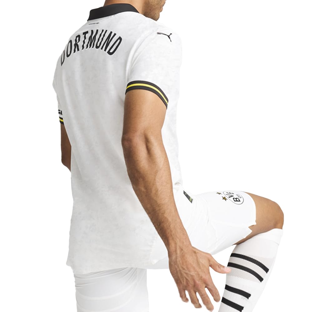 PUMA - Mens BVB Third Jersey Authentic, Color White, Size: Large