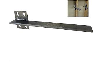 Wall Stud Mount Countertop Bracket, Heavy Duty 3/8" Thick Flat Countertop kitchen Table Support Bracket, floating Shelf Bracket, Hidden