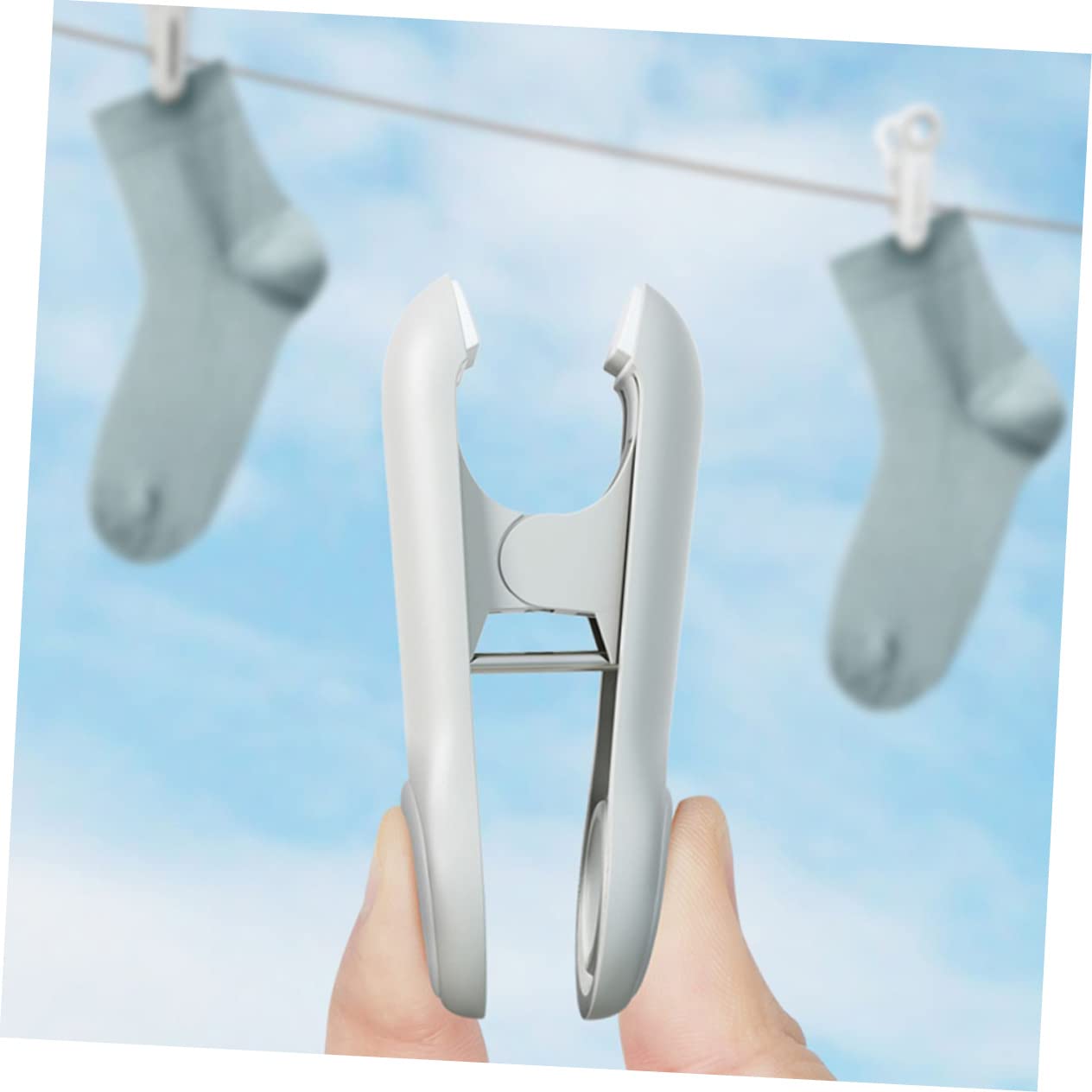 TOPBATHY 36pezzi Mollette Per Asciugare Pinze Per Lenzuola Antivento Clip Per Bucato e Trapunte Per Asciugare Abbigliamento Asciugamani e Coperte
