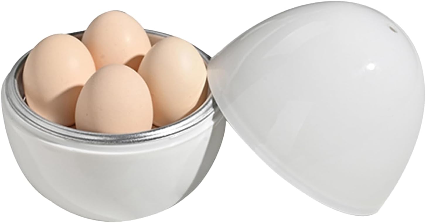 Microwave Egg Cooker - Microwave Egg Boiler Cooker | Cooking Accessories, Rapid, Steamer for Hard Soft Boiled