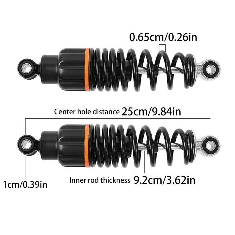 Motorrad StoßDämpfer Motorrad-Stoßdämpfer Hinten, Verstärkter Absorber, Einstellbare Aufhängung, Allgemeine Und Häufig Verwendete Zubehörteile