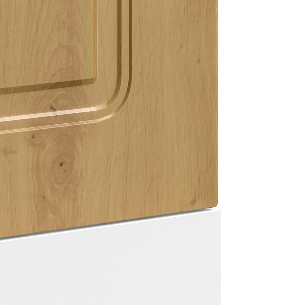 Geschirrspülerblende Kalmar Spülmaschinenfront für teilintegrierte Einbau-Geschirrspüler Artisan-Eiche Holzoptik Frontplatte Küchenschrank 45x1,5x57 cm Türplatte