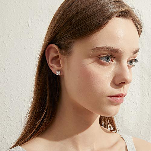 Jiamiaoi Orecchini uomo argento Orecchini donna