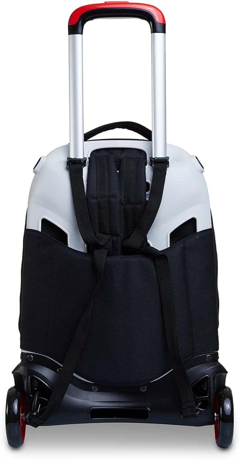 Milan Trolley Jack 2wd, Zaino Unisex - Bambini e ragazzi, Nero (Nero - Rosso), Taglia Unica Milan Trolley Jack 2wd, Zaino Unisex - Bambini e ragazzi, Nero (Nero - Rosso), Taglia Unica