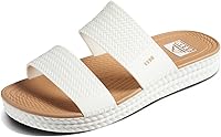 REEF Women's Water Vista Slide Platform Sandals - Easy Slip-On, Water-Friendly Comfort Slides