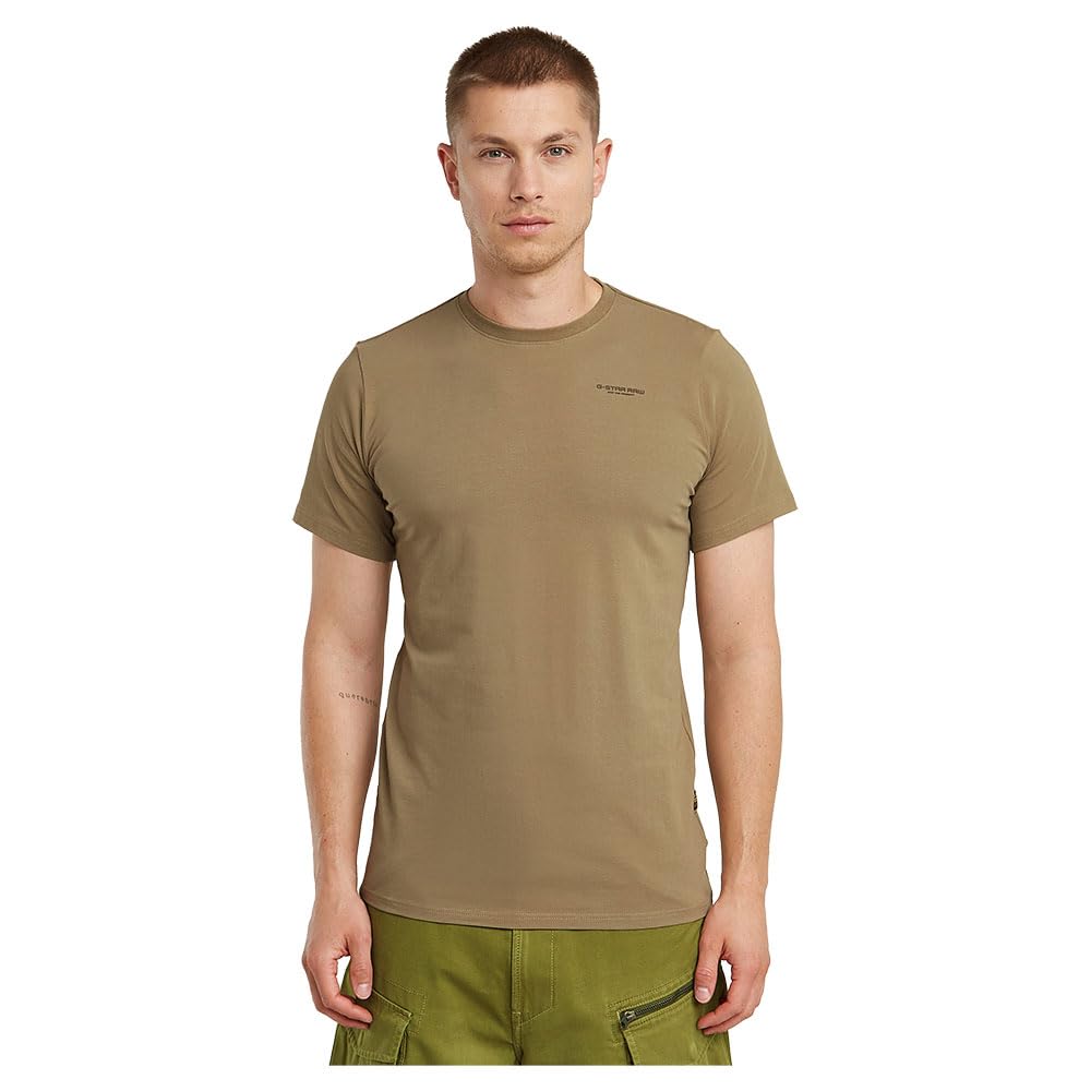 G-STAR Men's Slim Base T-Shirt, Green (Ensis Green D19070-c723-6057), XXL
