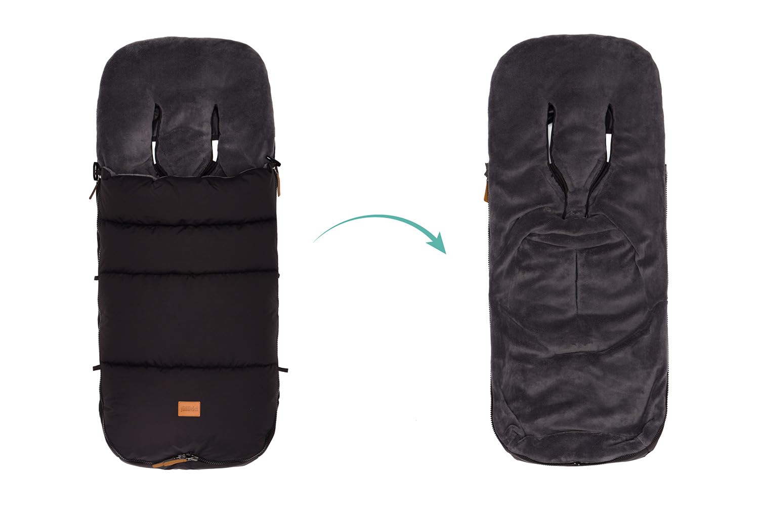 Saco para Pies Invierno Kinley Negro