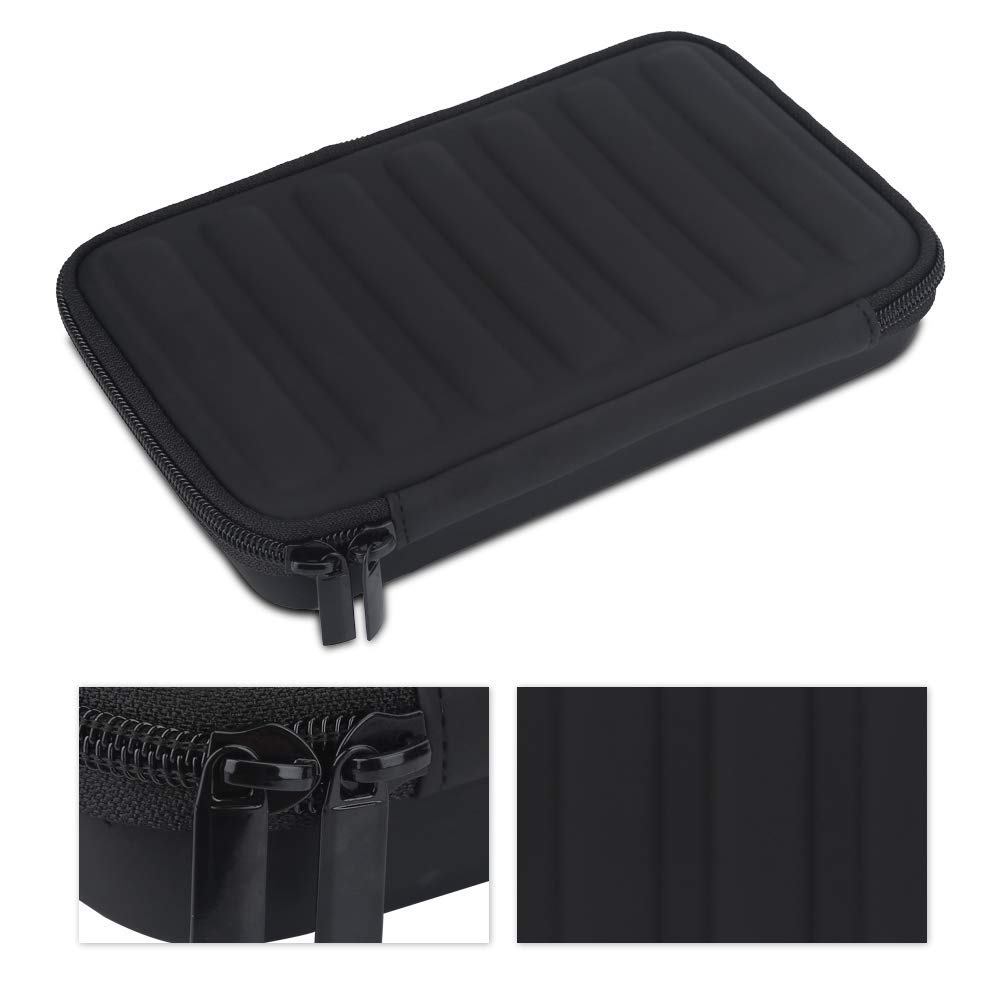 Étui de rangement Harmonica, étui de transport portable en cuir PU Harmonica pour 7 HarmonicasSacs, sangles