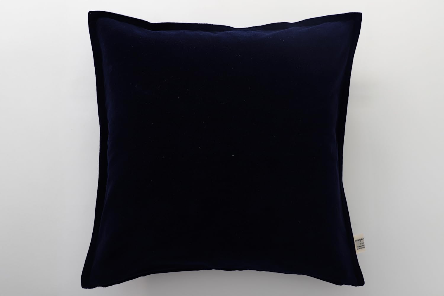 DDintex ディーディーインテックス クッションカバー ビンテージベルベット ネイビー 45×45cm [コットンベルベット使用]
