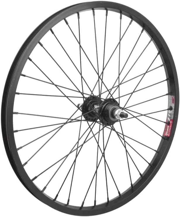Wheel Master Rear Bicycle Wheel 20 x 1.75, 36H, Steel, Bolt On, Chrome, BMX 1spd Freewheel