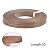 Skelang Walnut 3/4" X 50' Roll Wood Veneer Edge Banding Preglued Iron-On with Hot Melt Adhesive Edgebanding Flexible Wood Tape