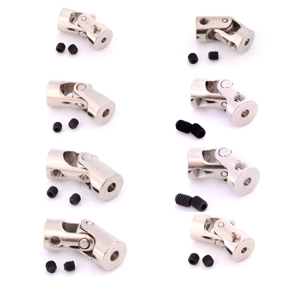 SUOFEILAIMU-PHONE CASE Metal Coupler Universal Coupler Joint Coupling Steel Shaft Connectorg 1PC 2/2.3/3/3.17/4mm (Inner Diameter : 3 to 3 Point 17mm)