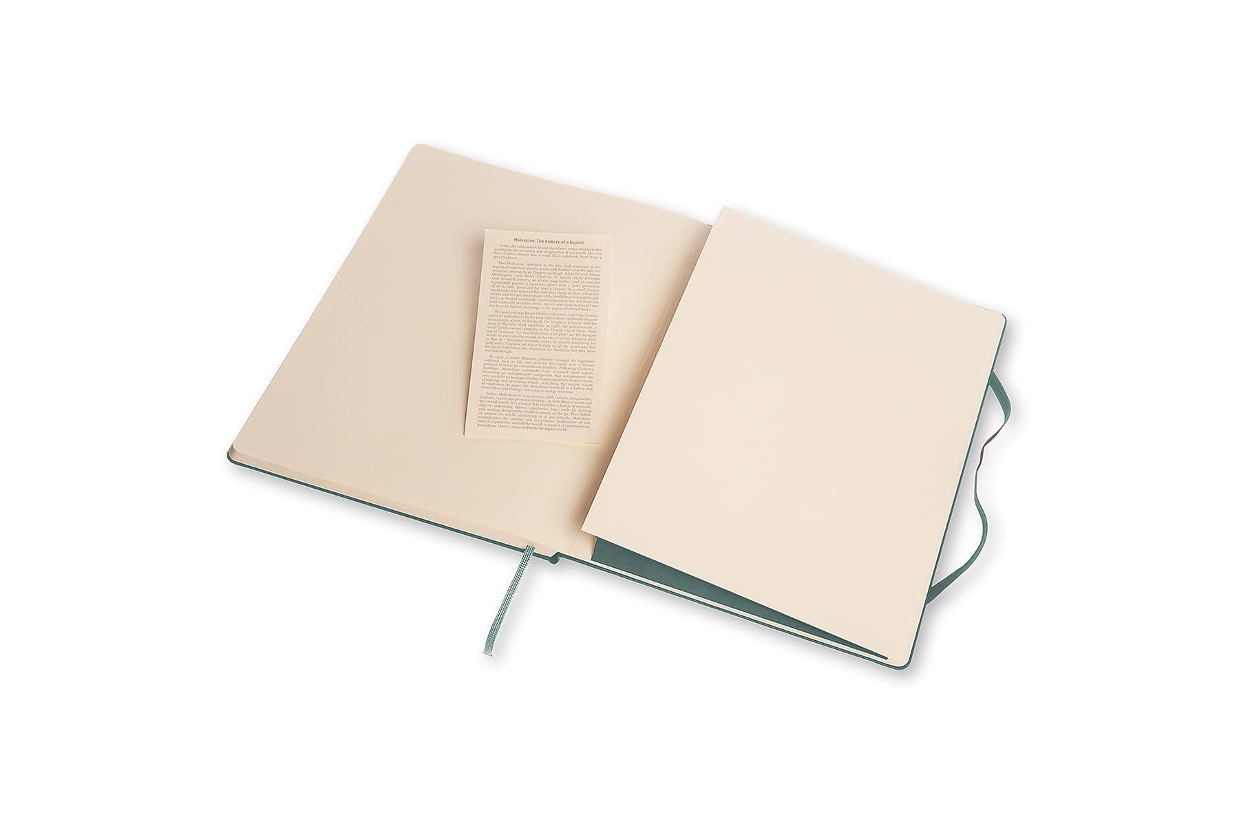 Moleskine Klasik Defter, Sert Kapak, XL (7,5" x 9,5") Çizgili/Çizgili, Orman Yeşili, 192 Sayfa