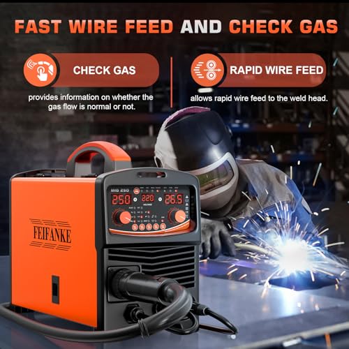 250A Pulsed MIG Welder
