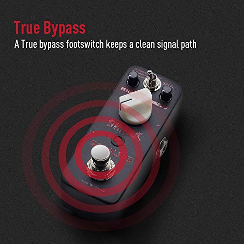Image of SONICAKE Distortion Guitar Pedal 3 Modes Normal, Modern, Classic High Gain Distortion Guitar Effects Pedal True Bypass