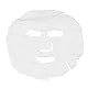 50 Stück Gaze-Gesichtsmaske, Starke Durchlässigkeit, Wasseraufnahme, Weiche DIY-Gesichtspflege, Perfekte Passform für Schönheitssalon und Heimgebrauch