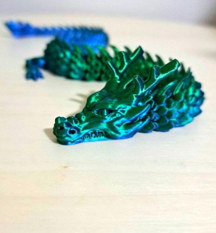 Amazon.co.jp: 【ミニチュア】ミニチュア 青緑 龍 ドラゴン ジオラマ