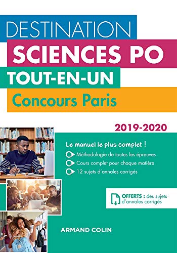 Télécharger Destination Sciences Po - Concours Paris 2019-2020 - Tout-en-un: Tout-en-un (2019-2020) Livre eBook France