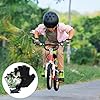 Mecmbj Gant Velo Enfant, Gants de Protection Velo Enfant, Antidérapants, pour Le Cyclisme, La Navigation de Plaisance - Vert armée (âge Applicables: 6-12 Ans) #5