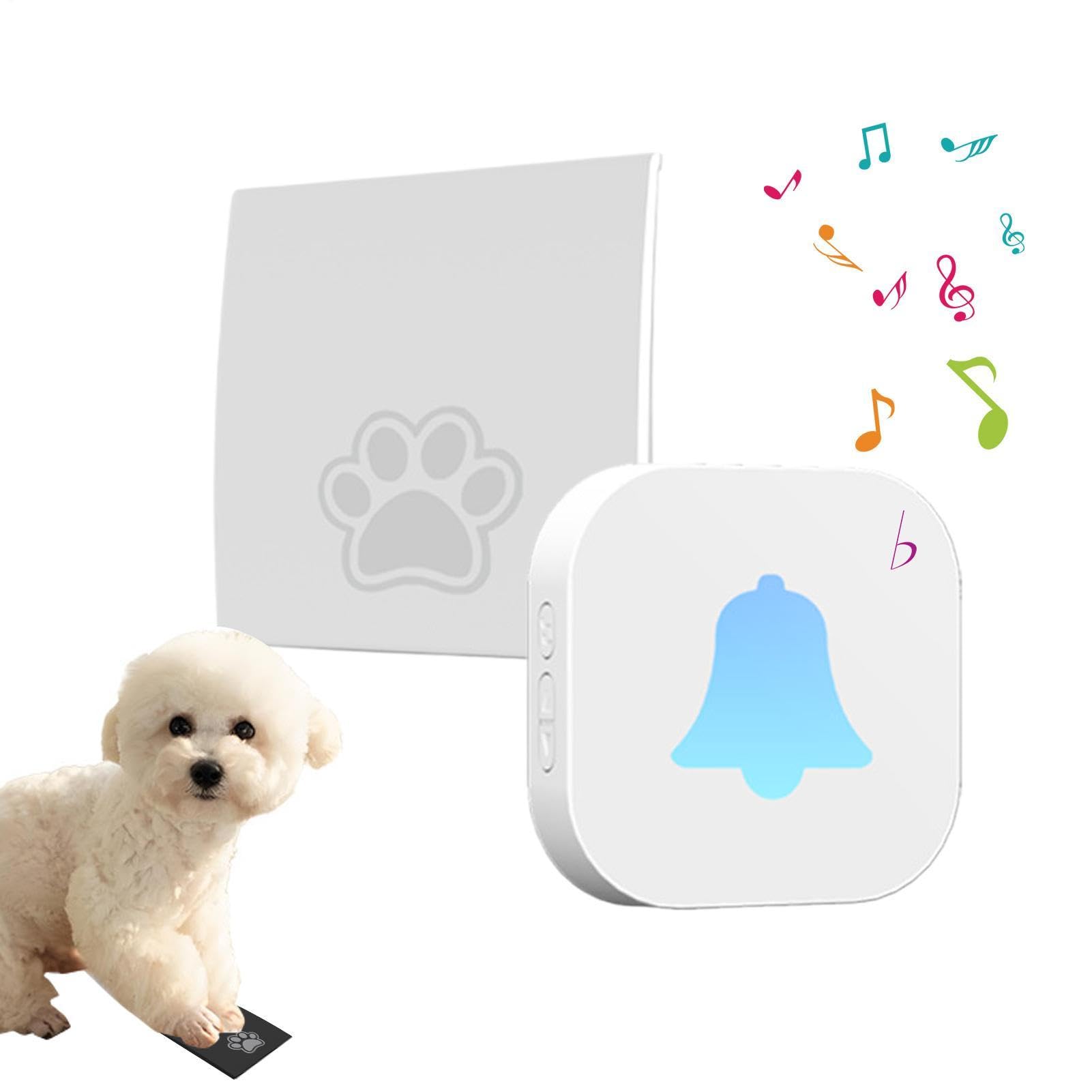 Timbre canino para adiestramiento resistente a la lluvia para patios y casas vacacionales