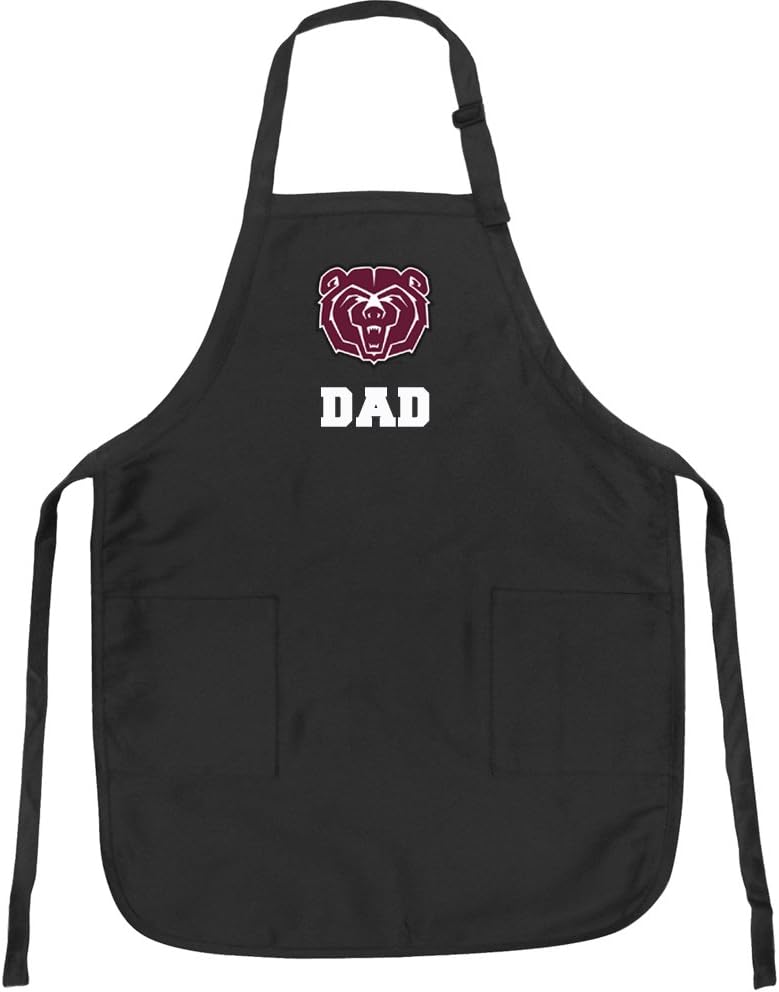 Broad Bay Missouri State University Dad Aprons Missouri State Dad w/Pockets Grilling Gift Him Men