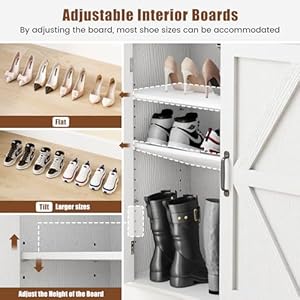 6tiershoecabinetwithdoorsentrywayshoerackshoestoragecabinetwithadjustableshelvesantitipfittingfarmhouseshoecabinetstorageforentrywaylivingroomcloset Urban Country Home Decor 6 tier shoe cabinet with doors entryway shoe rack shoe storage cabinet with adjustable shelves anti tip fitting farmhouse shoe cabinet storage for entryway living room closet urban country home decor