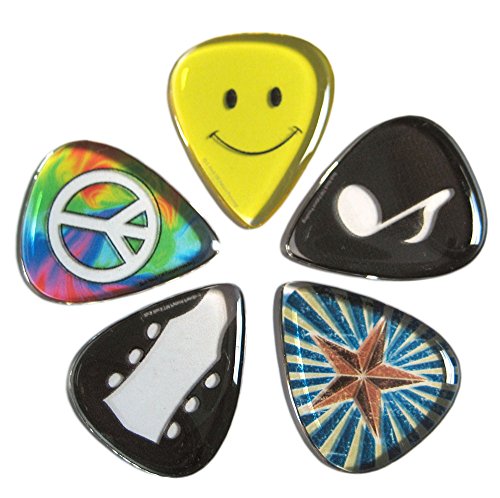 Rick Rock RGP1-8 Guitar Picks, Assort #3