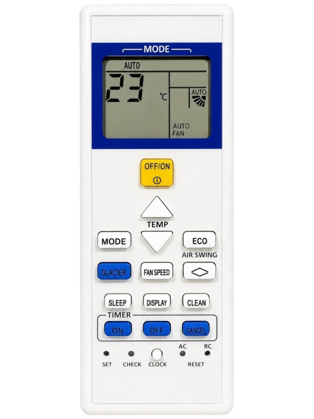 Upix AC Remote No. 157D (No Backlight), Compatible/Replacement for Sanyo AC Remote Control (Exactly Same Remote Will Only Work)-picture-21