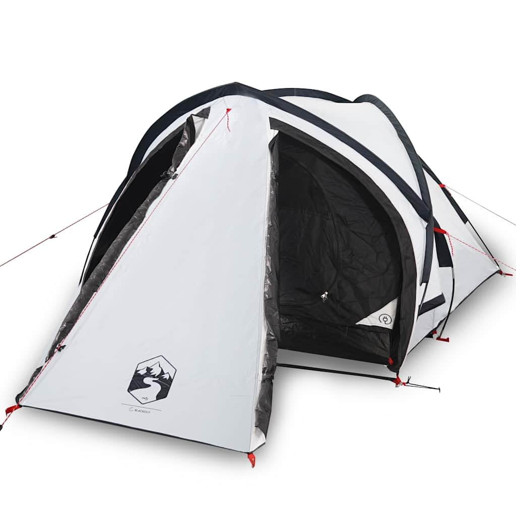 Genérico Tienda de campaña iglú 2 Personas Tela Opaca Impermeable Blanco,Deportes,Actividades al Aire Libre,Camping y Senderismo,Tiendas de campaña-94342