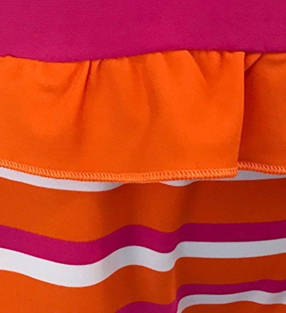 Rash Guard Swimsuit Baby Girl/Boy One Piece Sun Protection Long Sleeve Swimwear UPF 50+ Pink Bathing Suit (6m-12m)