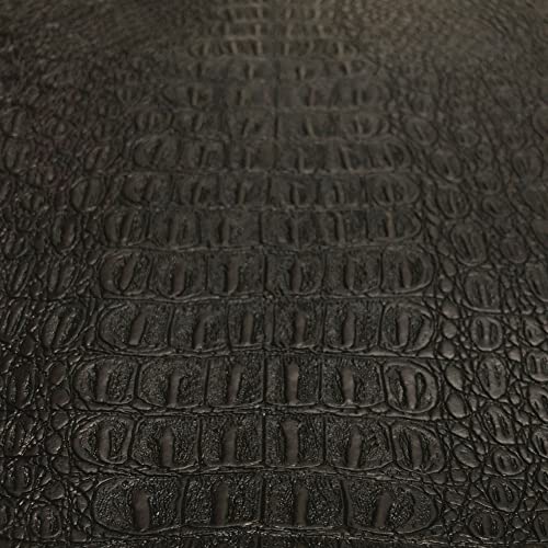 Tissu en vinyle crocodile texturé pour customiser vos chaises et sacs