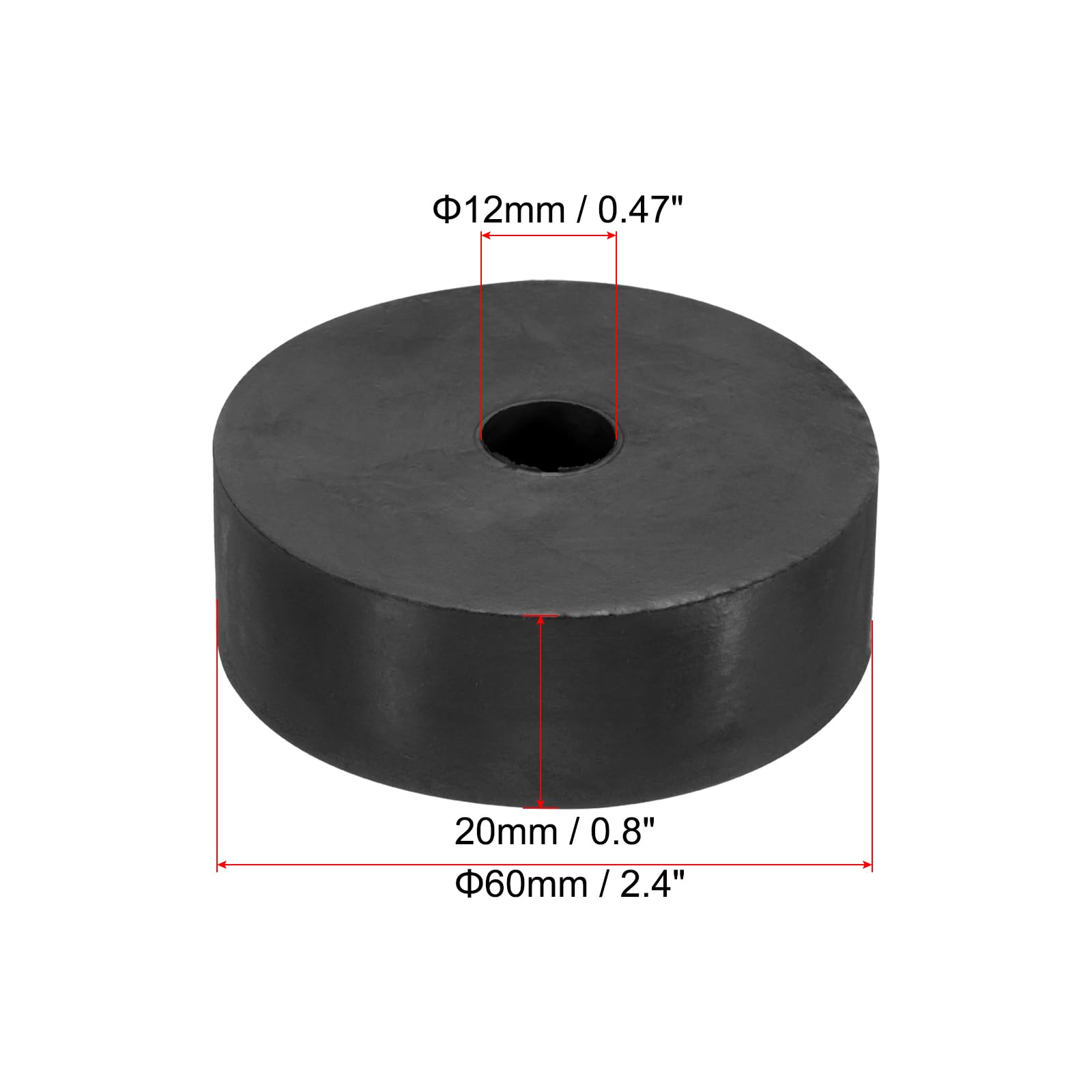PATIKIL Multi Purpose Rubber Spacer - Image 2