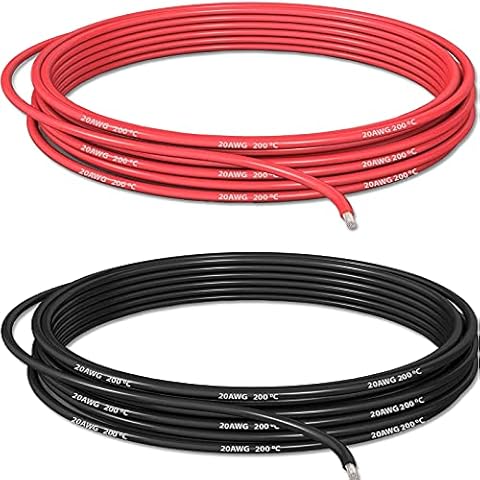 UMTMedia 20 AWG Silicone Wire 20 Feet Cover