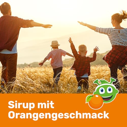 EUNOVA Junior - Multivitamin Sirup mit 12 Vitaminen und wichtigen Mineralstoffen - Nahrungsergänzungsmittel für Kinder ab 4 Jahren - 1 x 150 ml