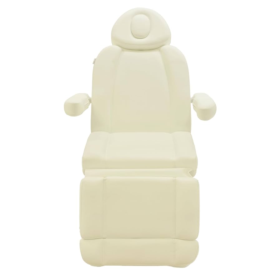 CARESSA  SPA EMULSION SET（ベージュ） Cloister Electric Massage Table with Wheeled Wood Base